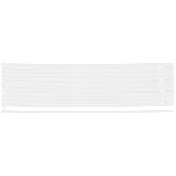 Neo Opaski zaciskowe EXTREME 4.8 × 370 mm, białe, 50 szt.