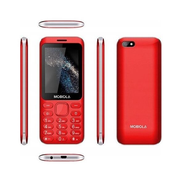 Telefon komórkowy Mobiola TELEFON GSM MOBIOLA MB3200i 2G CZERWONY TELEFON KLASYCZNY DLA SENIORA
