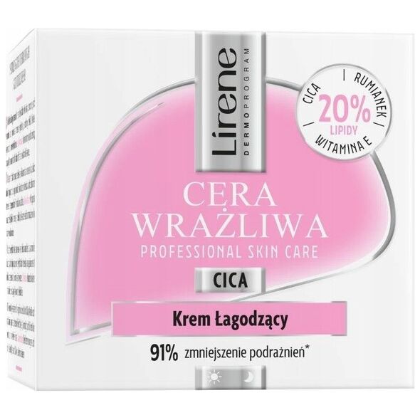 Alkotest LIRENE_Cera Wrażliwa krem łagodzący do twarzy 50ml