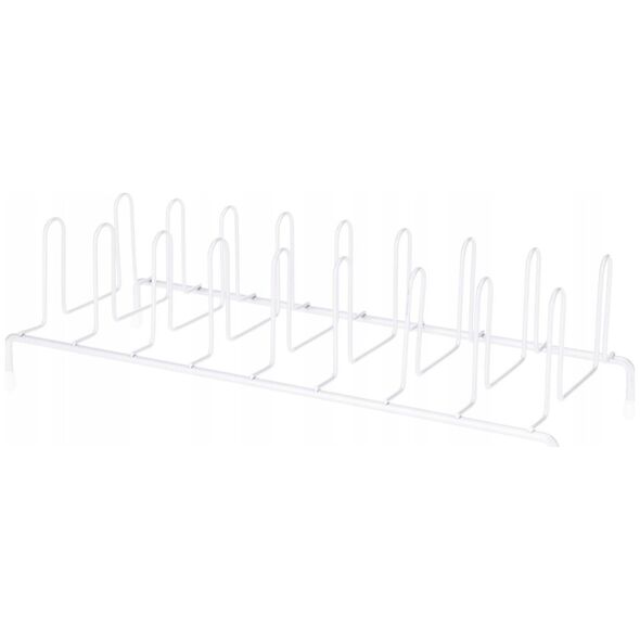 Storage Solutions Stojak na talerze, metalowy, 33,5 x 13,5 x 9 cm