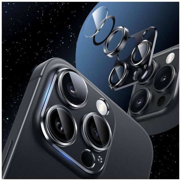 Camera Cover IPHONE 16 / IPHONE 16 PLUS Hofi FullCam Pro+ black 5906302311064