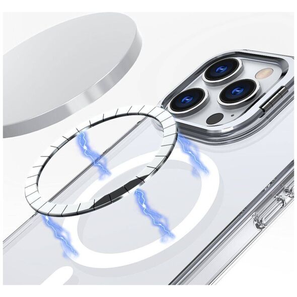 Case IPHONE 16 Tech-Protect MagStand MagSafe Clear transparent 5906302375837