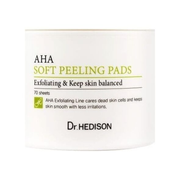 Alkotest DR.HEDISON_AHA Soft Peeling Pads złuszczające płatki pod oczy 70szt.