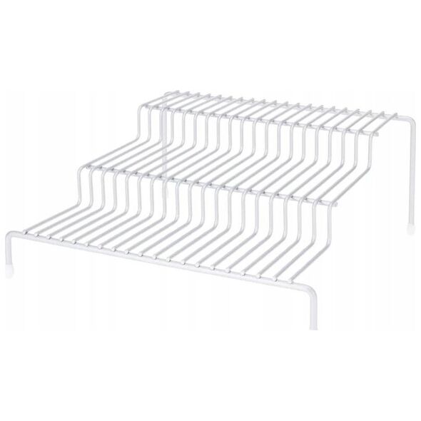 Storage Solutions Półka na blat kuchenny, metalowa, 3 poziomy, 26 x 25 x 11,5 cm