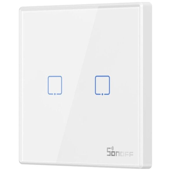 Sonoff Bezprzewodowy włącznik światła Sonoff 433MHz T2EU2C-RF (2-kanałowy)