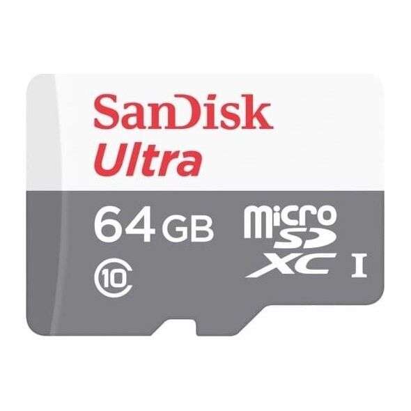 Karta SanDisk Ultra MicroSDXC 64 GB Class 10 UHS-I  (SDSQUNR-064G-GN3MN)