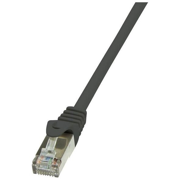LogiLink Patchcord CAT 6 F/UTP EconLine 2m, Czarny (CP2053S)