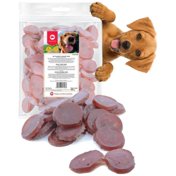 Maced Przysmak dla psa MACED Talarki z KACZKI 500g