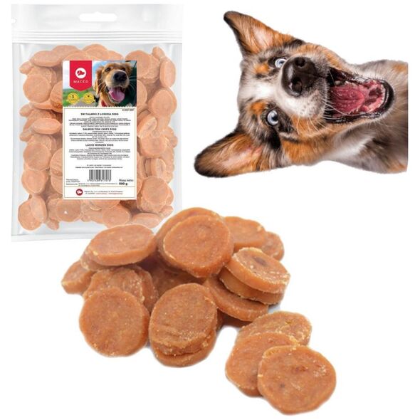 Maced Przysmak dla psa Maced Talarki z ŁOSOSIA 500g