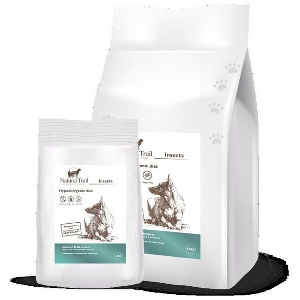 Natural Trail Natural Trail Karma Sucha Monoproteinowa Dla Psa Owady 2kg