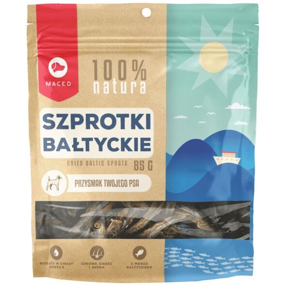 Maced Przysmak 100% NATURA SZPROTKA BAŁTYCKA 85G