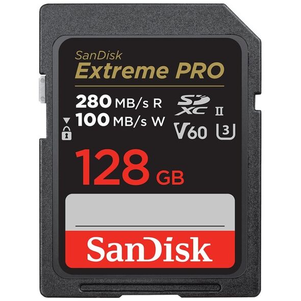 Karta SanDisk Extreme PRO SDXC 128 GB Class 10 UHS-II/U3 V60 (SDSDXEP-128G-GN4IN)