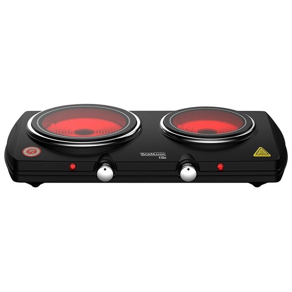 Bormann Elite Bep3210 Bormann Elite Bep3210 Επιτραπέζια Εστία Κεραμική Διπλή Ηλεκτρική 2100w 077534 έως 12 Άτοκες Δόσεις