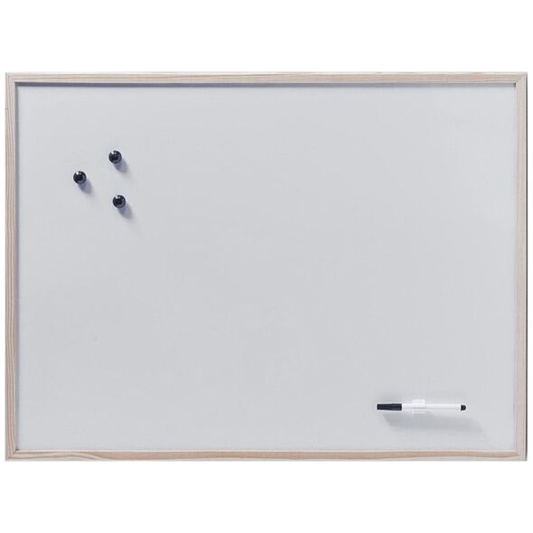 Zeller Tablica magnetyczna MEMO + pisak i 3 magnesy, 80x60 cm, ZELLER