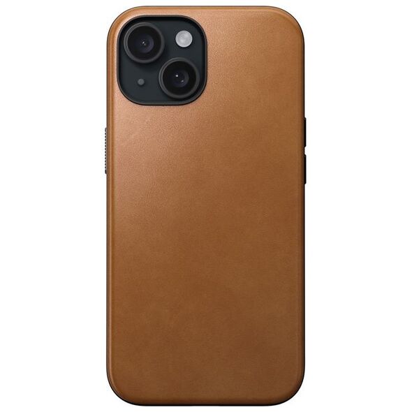 Nomad Modern Leather case for iPhone 15 6,1&quot; english tan 8565000160618