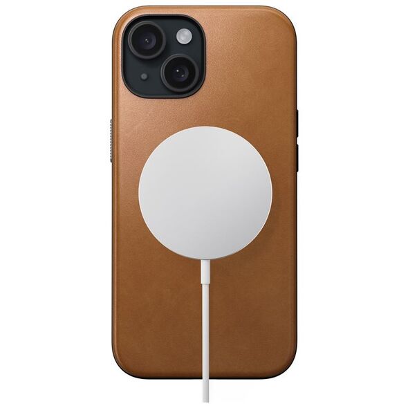 Nomad Modern Leather case for iPhone 15 6,1&quot; english tan 8565000160618