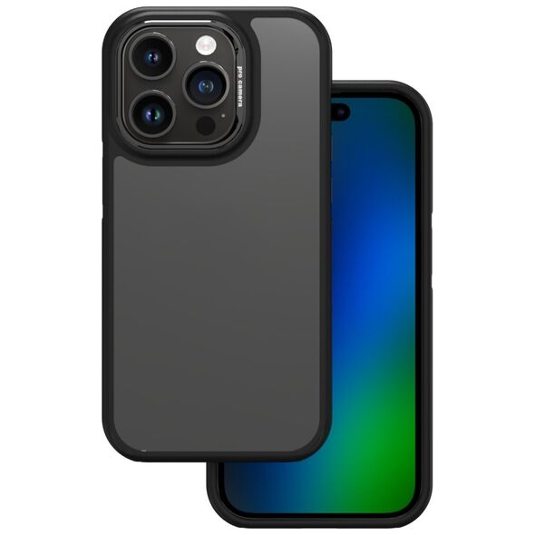 Crystal Black case for iPhone 14 Pro 6,1&quot; black 5907457793521