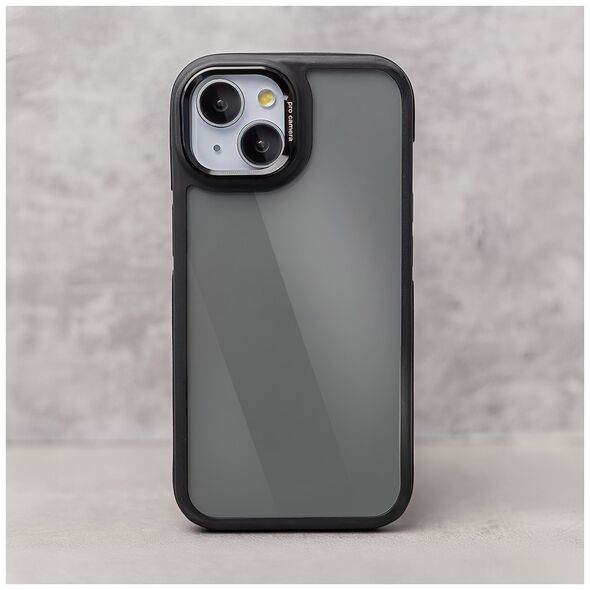Crystal Black case for iPhone 14 Pro 6,1&quot; black 5907457793521