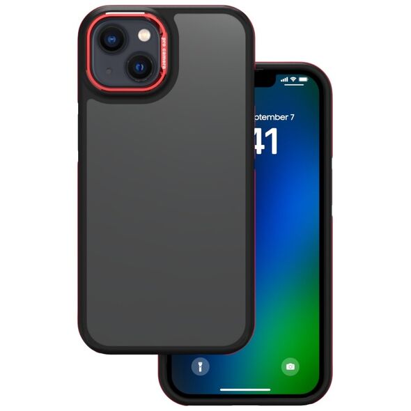 Crystal Black case for iPhone 13 6,1&quot; red 5907457794399