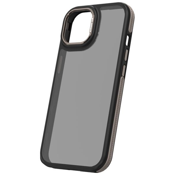 Crystal Black case for iPhone 15 6,1&quot; grey 5907457794139
