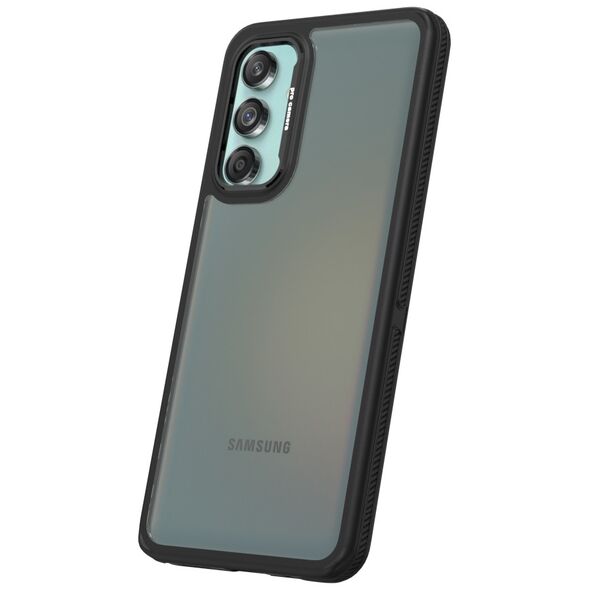 Crystal Black case for Samsung Galaxy M55 5G black 5907457793774