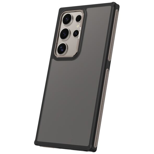 Crystal Black case for Samsung Galaxy S24 Ultra grey 5907457794283