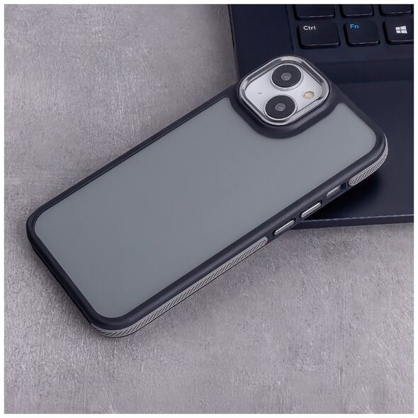 Crystal Black case for Samsung Galaxy M55 5G grey 5907457794368