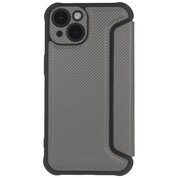 Smart Carbon case for iPhone 16 6,1&quot; silver 5900495045416