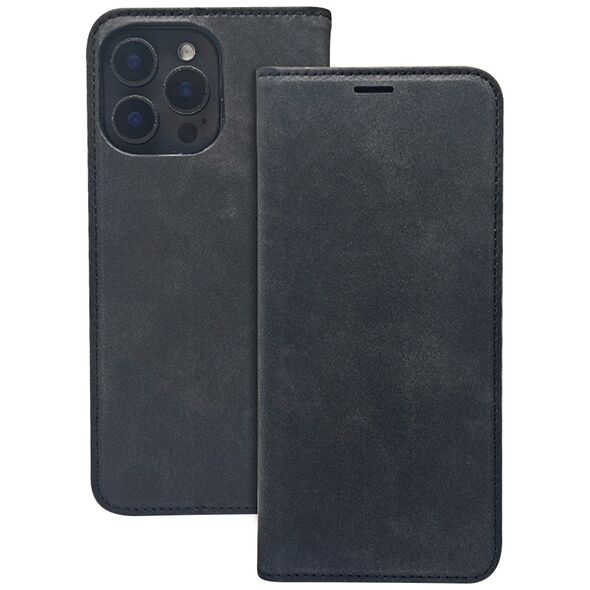 Smart Suede case for Motorola Moto G54 5G / Moto G54 5G Power Edition black 5907457799172