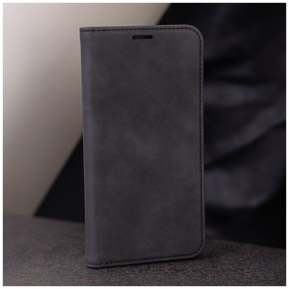 Smart Suede case for iPhone 16 Plus 6,7&quot; black 5907457799233