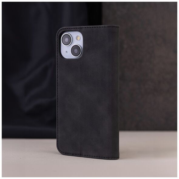 Smart Suede case for iPhone 16 Plus 6,7&quot; black 5907457799233