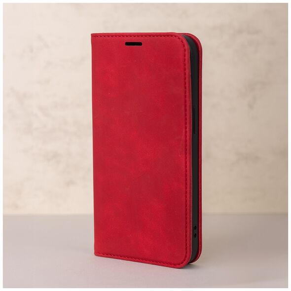 Smart Suede case for iPhone 16 Pro 6,3&quot; red 5907457799721