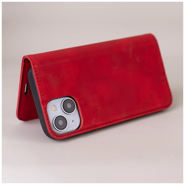 Smart Suede case for iPhone 16 Pro 6,3&quot; red 5907457799721