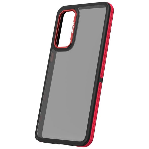 Crystal Black case for Samsung Galaxy M55 5G red 5907457794665