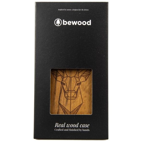 Bewood Case for iPhone 15 Plus 6,7&quot; Deer Imbuia 5907511789019