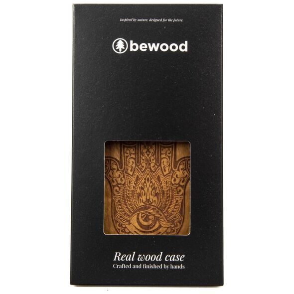 Bewood Case for iPhone 15 Plus 6,7&quot; Hamsa Imbuia 5907511789071