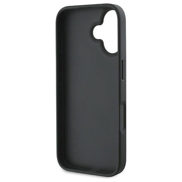 Guess case for iPhone 16 Plus 6,7&quot; GUHCP16MG4GLGR grey hardcase 4G Bottom Stripe 3666339344979