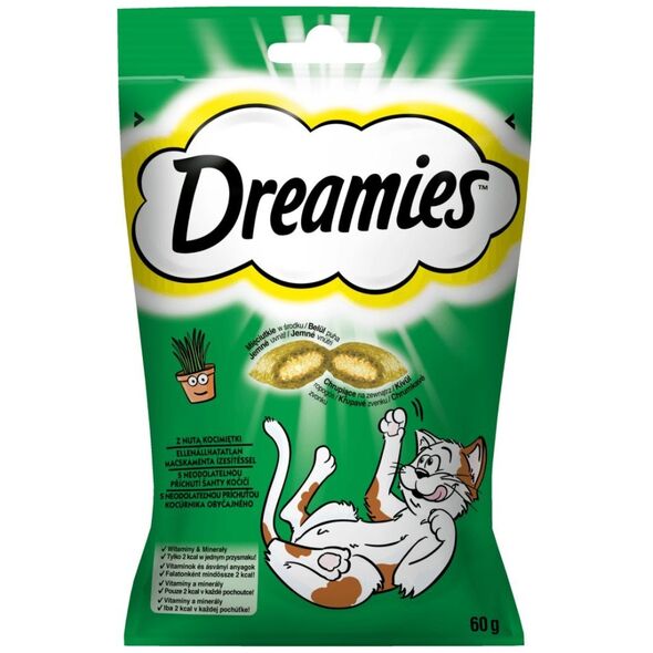 Dreamies Przysmak z nutą kocimiętki dla kota op. 60g