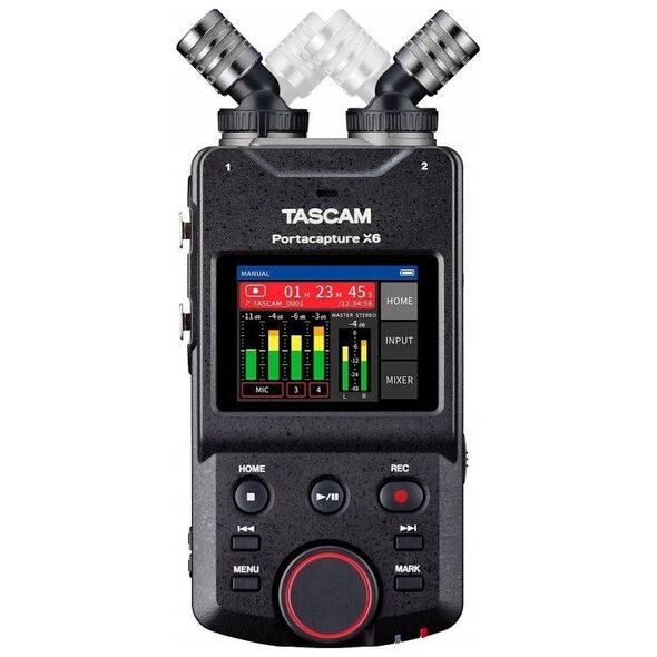 Dyktafon Tascam Tascam Portacapture X6 - Rejestrator i interfejs audio USB z 6 kanałami nagrywania