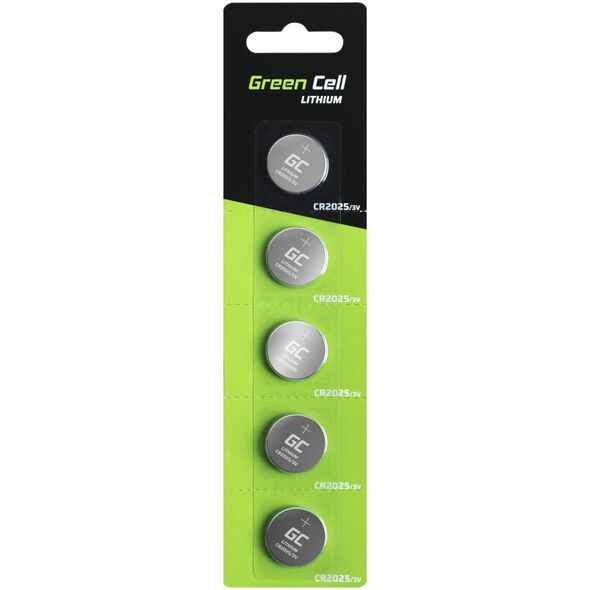 Green Cell Bateria CR2025 160mAh 5 szt.
