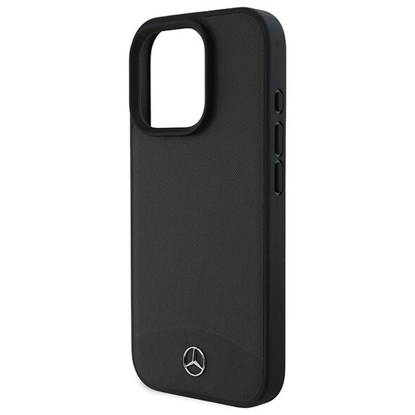 Mercedes case for iPhone 16 Pro Max 6,9&quot; MEHMP16X23RBARK Hardcase Textured And Plain Leather MagSafe black 3666339312534