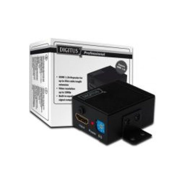System przekazu sygnału AV Digitus wzmacniacz HDMI do 35m ,Equalizer, 1080p, DTS-HD, HDCP, LPCM (DS-55901)