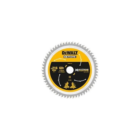 Dewalt Tarcza pilarskia do pilarki tarczowej 216mm 60 zębów (DT99570-QZ)