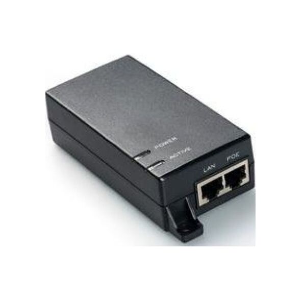 Digitus Zasilacz/Adapter PoE 802.3af, max. 48V 15.4W Gigabit 10/100/1000Mbps, aktywny-DN-95102-1