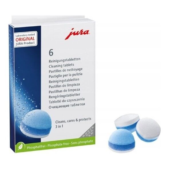 Jura JURA 3-fazowe tabletki czyszczące 6 szt.