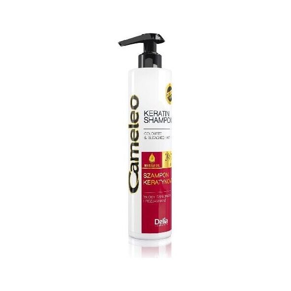 Delia Cameleo Szampon keratynowy do włosów farbowanych 250 ml