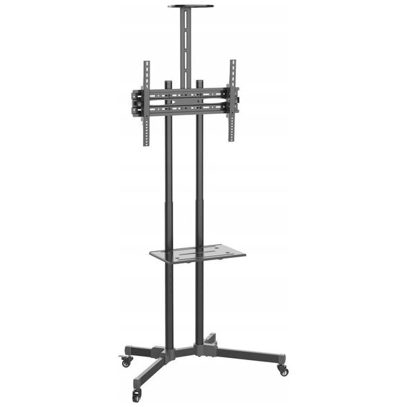 Techly Stojak mobilny Techly 37''-70'', 50kg regulowany, 2xpółka