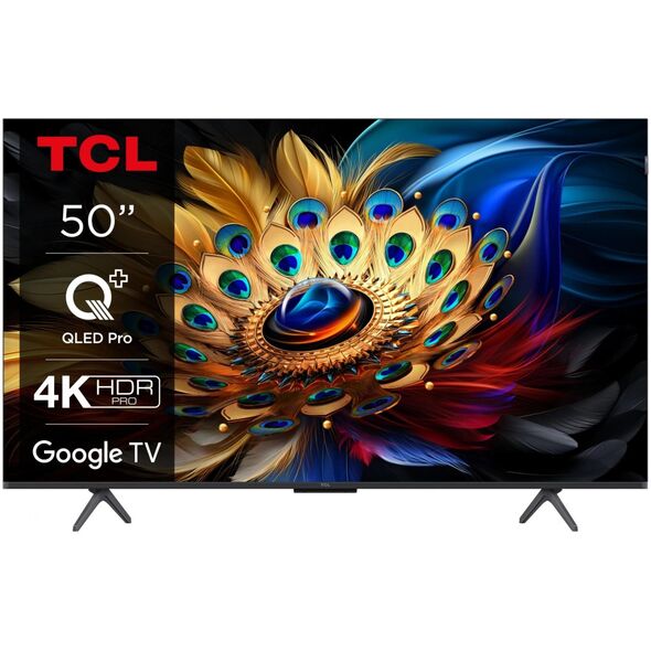 Telewizor TCL 50C655 QLED 50'' 4K Ultra HD Google TV