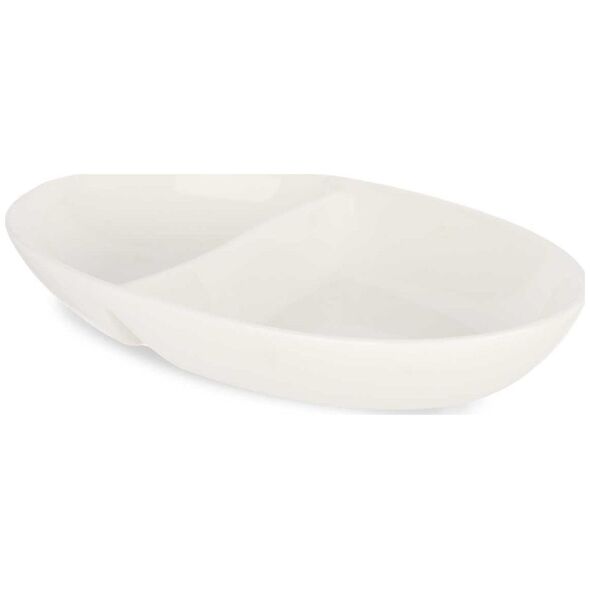 Πιάτο σνακ από πορσελάνη Vessia OVAL, 12 x 20 x 3 cm 13459136 8430852836939