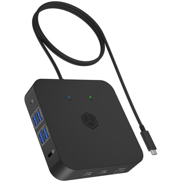 Stacja/replikator Icy Box 12w1 USB-C (IB-DK4090-C)